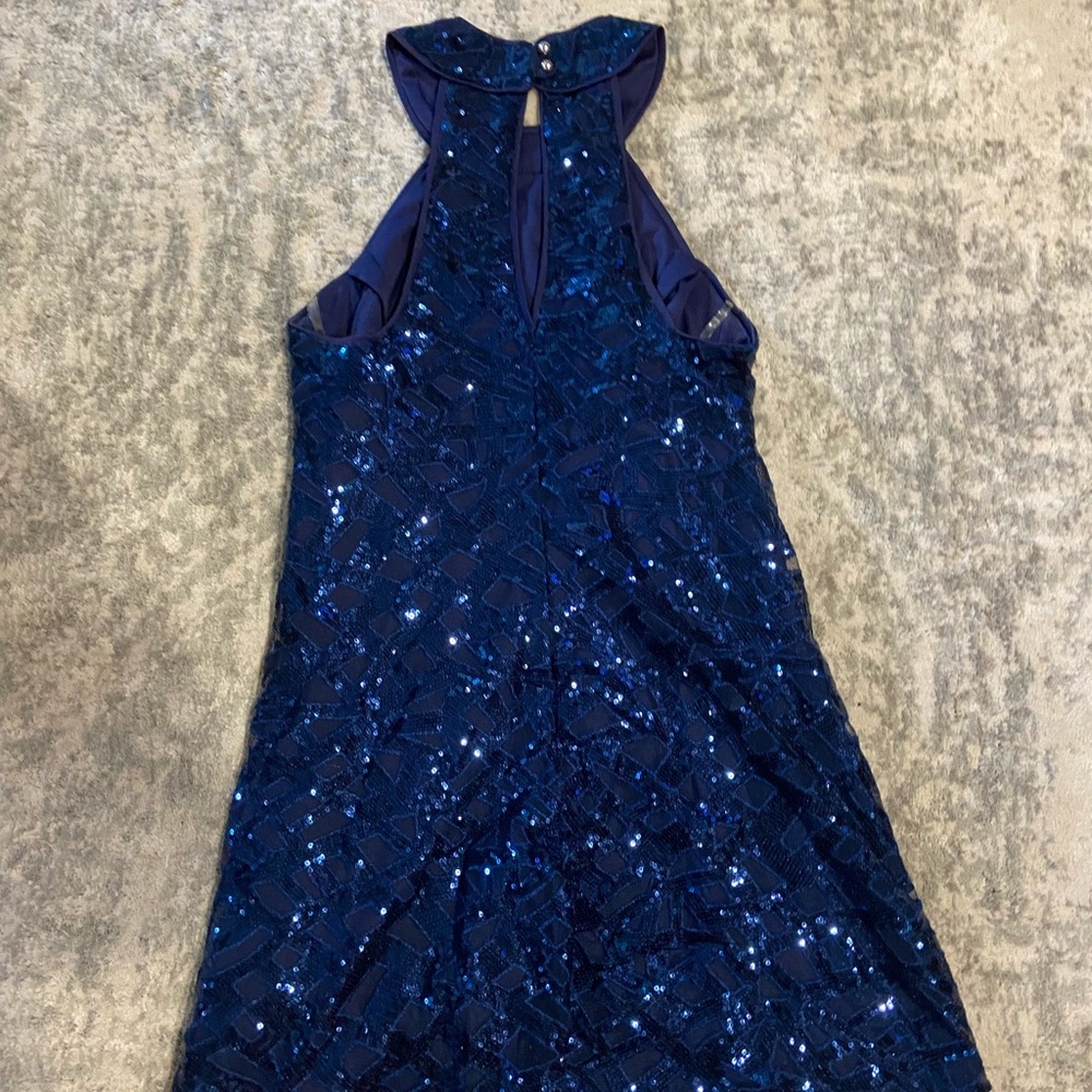 Sequin baby doll dress